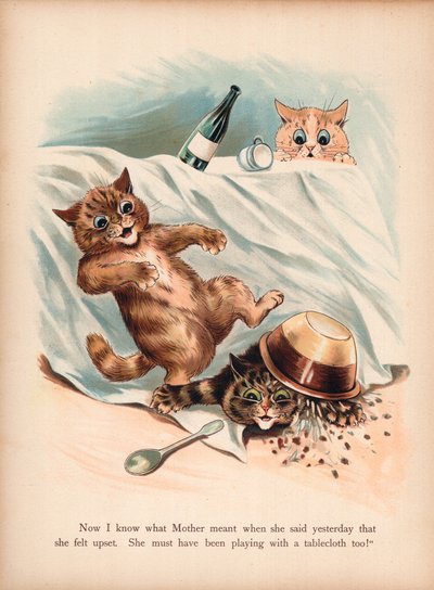 Louis Wain Cats（chromolitho） 作者 路易·韦恩
