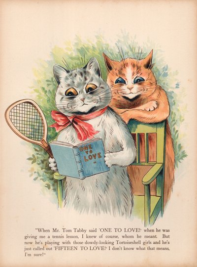Louis Wain Cats（chromolitho） 作者 路易·韦恩