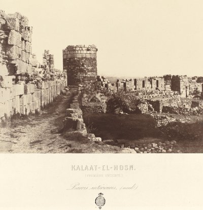 Kalaat el Hosn（骑士城堡，叙利亚）。 作者 路易斯·德·克莱克