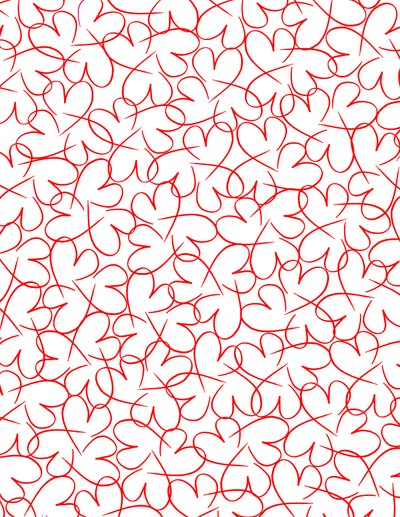 Linked Hearts，2014（数字图像） 作者 Louisa Hereford