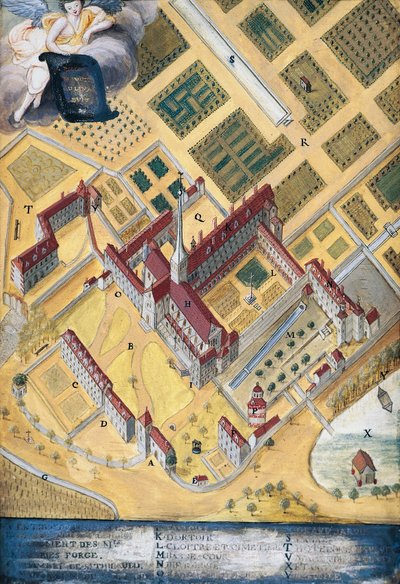 香榭丽舍皇家港，全景，路易丝-马格德琳-霍特梅尔（1688-1767 年），法国 作者 路易丝·玛格德琳·霍特梅尔