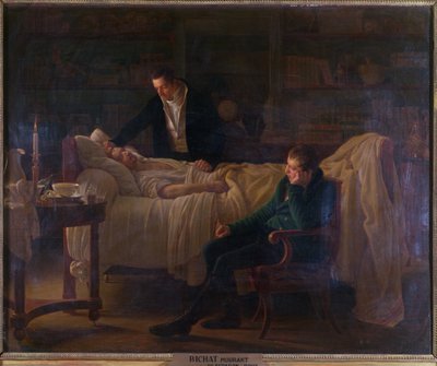 Marie Francois Xavier Bichat（1771-1802）死于医生Esparon和Philibert Joseph Roux（1780-1854） 作者 路易丝·玛丽·珍妮·赫森特