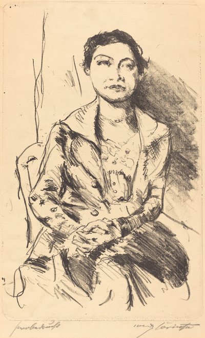 安丽埃斯-哈尔贝 作者 洛维斯·科林斯（Lovis Corinth）