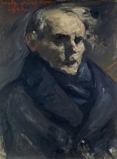 画家伯恩特·格伦沃尔德的画像。 1923年 作者 洛维斯·科林斯（Lovis Corinth）
