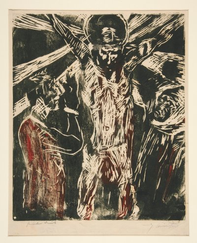 十字架上的基督 作者 洛维斯·科林斯（Lovis Corinth）