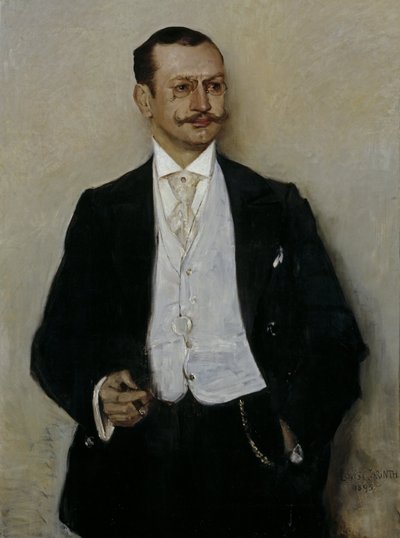 画家卡尔-斯特拉斯曼 作者 洛维斯·科林斯（Lovis Corinth）