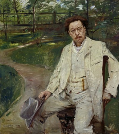 钢琴家康拉德-安索尔盖 作者 洛维斯·科林斯（Lovis Corinth）