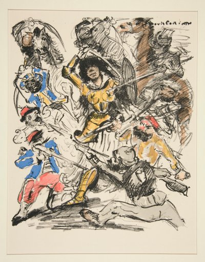 奥尔良的少女》（Die Jungfrau von Orleans） 作者 洛维斯·科林斯（Lovis Corinth）