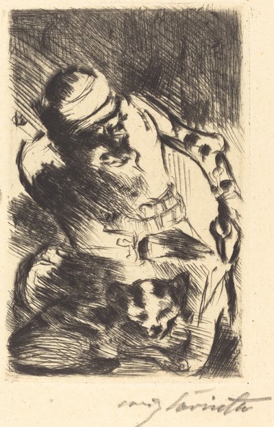 先知的猫》(Die Katze des Propheten) 作者 洛维斯·科林斯（Lovis Corinth）