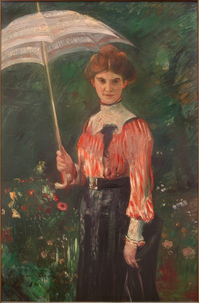 哈尔贝夫人 作者 洛维斯·科林斯（Lovis Corinth）