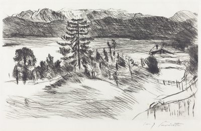 大瓦尔琴海景观 作者 洛维斯·科林斯（Lovis Corinth）