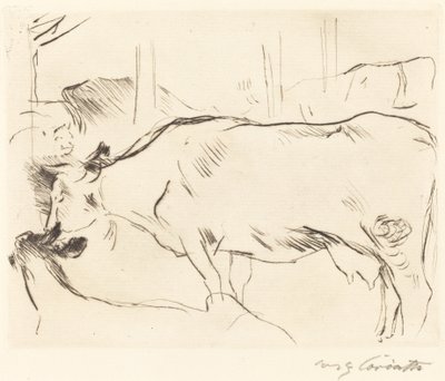 库赫斯塔尔二号（牛棚二号） 作者 洛维斯·科林斯（Lovis Corinth）