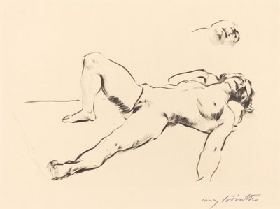 躺着的女性裸体 II (躺着的女性裸体 II ) 作者 洛维斯·科林斯（Lovis Corinth）