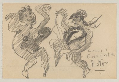 洛维斯-科林斯和卡尔-斯特拉斯曼 作者 洛维斯·科林斯（Lovis Corinth）