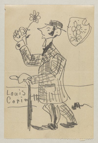 洛维斯-科林斯和卡尔-斯特拉斯曼 作者 洛维斯·科林斯（Lovis Corinth）