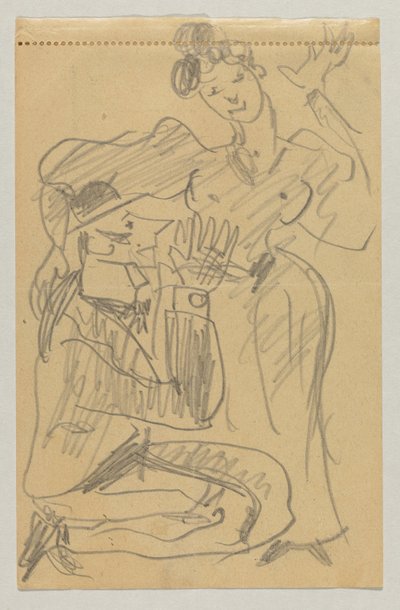 洛维斯-科林斯和卡尔-斯特拉斯曼 作者 洛维斯·科林斯（Lovis Corinth）
