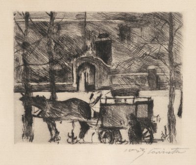 牛奶车 作者 洛维斯·科林斯（Lovis Corinth）
