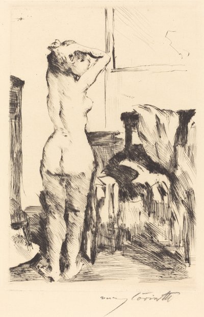 模型研究（模型的研究） 作者 洛维斯·科林斯（Lovis Corinth）