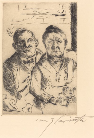 来自东普鲁士的情侣 作者 洛维斯·科林斯（Lovis Corinth）