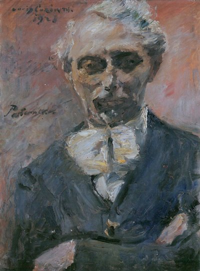 Leonid Pasternak肖像1862-1945，1923年 作者 洛维斯·科林斯（Lovis Corinth）