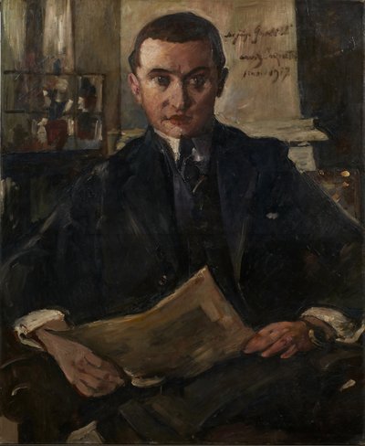 沃尔夫冈·古利特的肖像 作者 洛维斯·科林斯（Lovis Corinth）