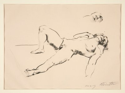 裸体卧姿 作者 洛维斯·科林斯（Lovis Corinth）