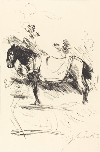 Riding-Horse, 1916. 作者 洛维斯·科林斯（Lovis Corinth）