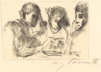 国际象棋(棋手) 作者 洛维斯·科林斯（Lovis Corinth）
