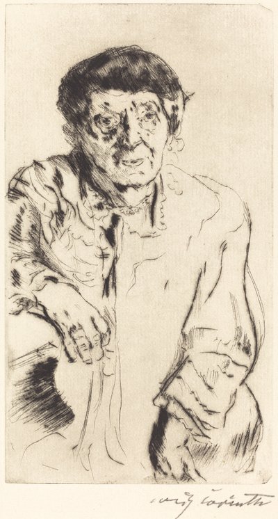 婆婆(Mother-in-Law) 作者 洛维斯·科林斯（Lovis Corinth）