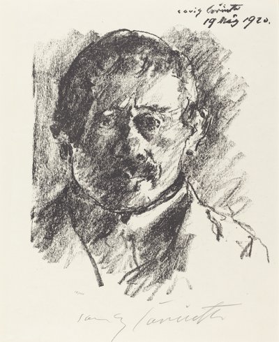 自画像 作者 洛维斯·科林斯（Lovis Corinth）