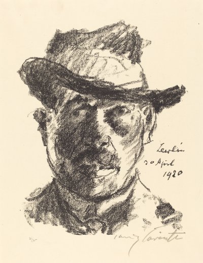自画像 作者 洛维斯·科林斯（Lovis Corinth）