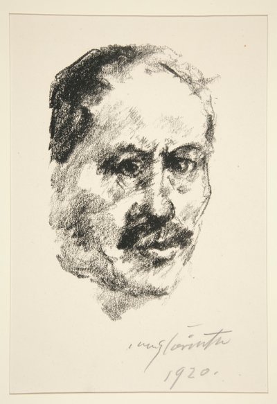 自画像 作者 洛维斯·科林斯（Lovis Corinth）