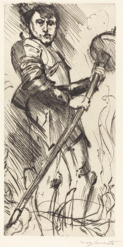 圣乔治(Saint George) 作者 洛维斯·科林斯（Lovis Corinth）