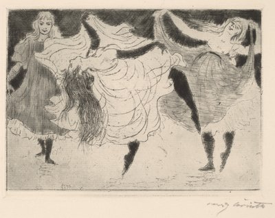 舞蹈家 作者 洛维斯·科林斯（Lovis Corinth）