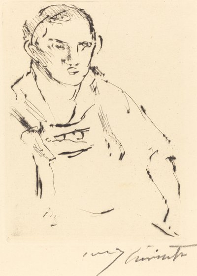 托马斯-科林斯，1922年。 作者 洛维斯·科林斯（Lovis Corinth）