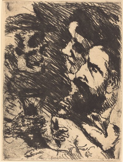Tod bei Strucks 死亡拜访Strucks》，1921年出版，1922年发行。 作者 洛维斯·科林斯（Lovis Corinth）