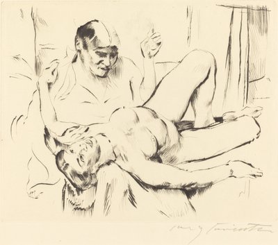 预言 作者 洛维斯·科林斯（Lovis Corinth）