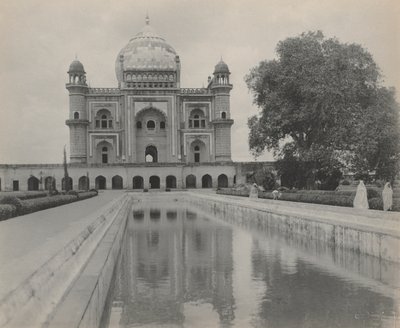 Saftar Jung 陵墓，德里，约 1890 年代（铂金印刷品） 作者 有限公司锡兰普拉特