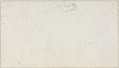 狮身人面像[]反面的草图，c。 1879-80。 作者 卢克·奥利维尔·梅森