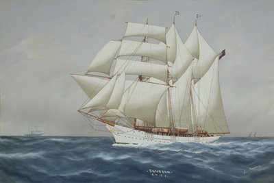 扬帆起航的阳光（纸本水粉）（见 197336） 作者 卢卡·帕帕卢卡