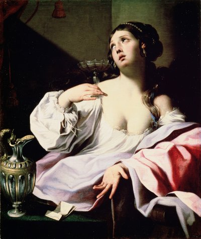 索菲尼斯巴（Sophonisba），1640年代。 作者 卢卡·法拉利