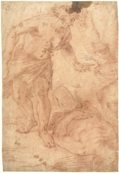 该隐靠近亚伯的尸体 作者 卢卡·乔丹奴（Luca Giordano）