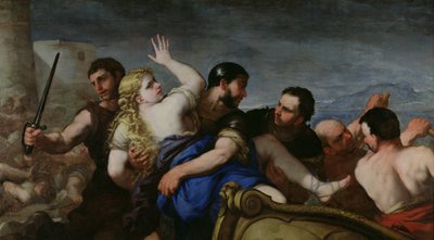 绑架海伦娜 作者 卢卡·乔丹奴（Luca Giordano）