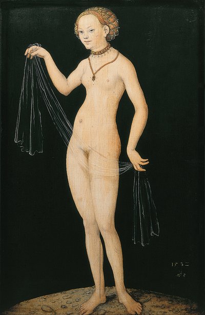 金星 作者 Lucas Cranach the Elder