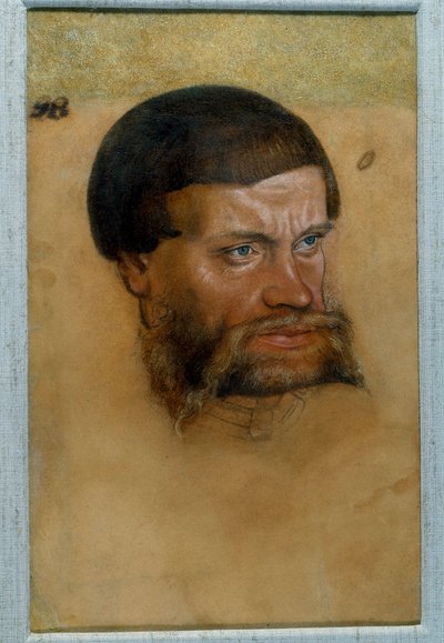 假定建筑师Konrad Krebs的肖像 作者 Lucas Cranach