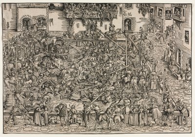 比赛，1506年。 作者 卢卡斯·克拉纳赫