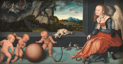 德语：忧郁症 Melancholia 作者 卢卡斯·克拉纳赫