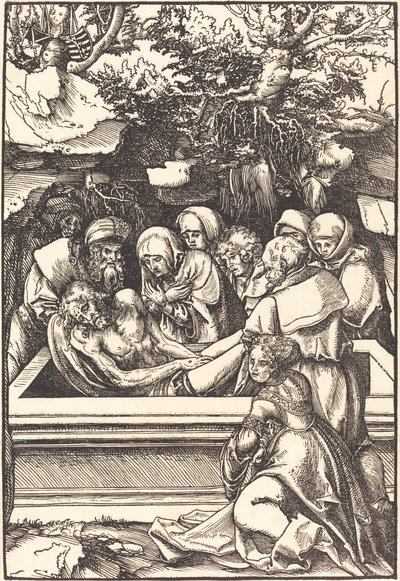 埋葬》（The Entombment 作者 卢卡斯·克拉纳赫