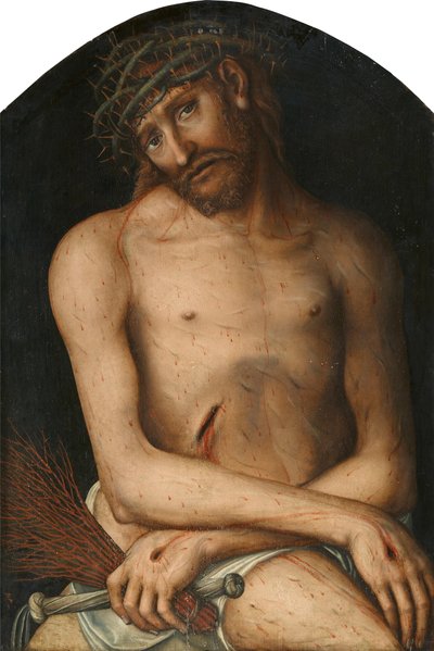 德语：Christus als Schmerzensmann 基督是悲哀之人 作者 老卢卡斯克拉纳赫和工作室