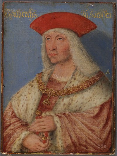 勇敢的阿尔布雷希特，1443-1500 年（AT KHM GG4796） 作者 卢卡斯·克拉纳赫（Lucas Cranach）